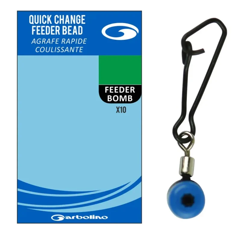 Agrafa Garbolino Quick Change Feeder Beads-Fire intinse