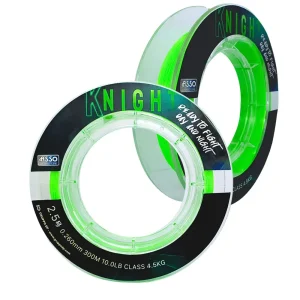 Asso Knight 300m 0.310mm 6.3kg Fluorescent Chartreuse-Fire intinse