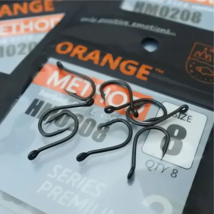 Carlig Orange no.8 Method Hook Series 2-Fire intinse