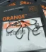 Carlig Orange no.6 Carp PTFE Coated Series Premium 3 8buc-Fire intinse