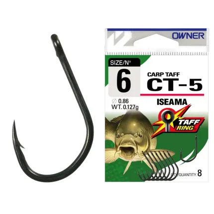 Carlig Owner CT-5 No.6 Carp Iseama-Fire intinse