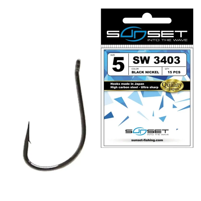 Carlig Sunset SW 3403BN no.16 Sunhooks 15buc-Fire intinse