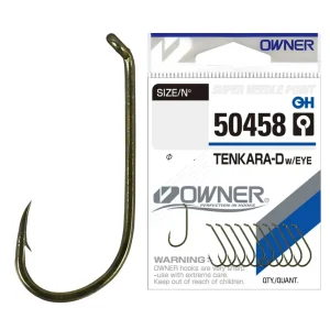 Carlig Owner 50458 No.10 Tenkara Down w/Eye-Fire intinse