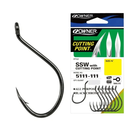 Carlig Owner 5111 No.8/0 Cut SSW-Fire intinse