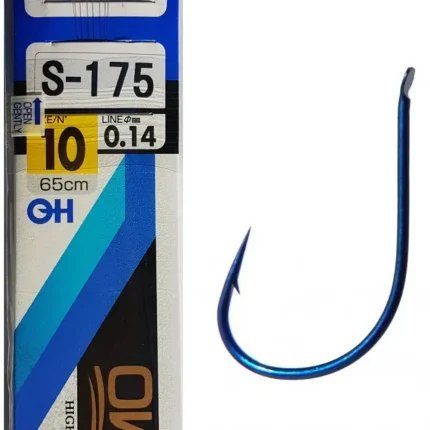 Carlige Legate Owner S-175 No.10 65cm 0,14mm-Fire intinse