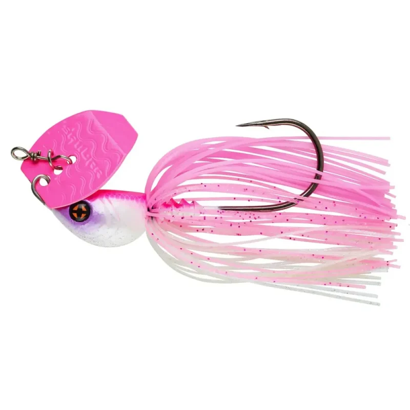 Chatterbait Sakura Cajun 10.5gr Kicker Pink-Fire intinse