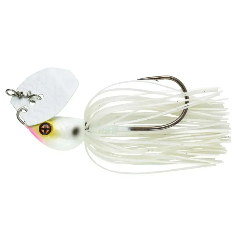 Chatterbait Sakura Cajun 14gr Kicker White-Fire intinse