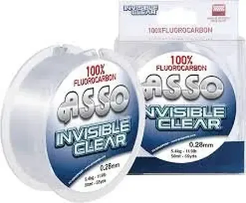 Fir Asso Fluorocarbon 0.15mm 1.70kg 50m Invisible Clear-Fire intinse
