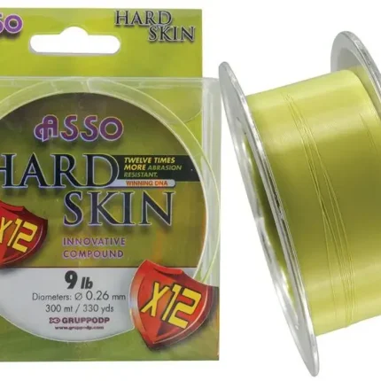 Fir Asso Hard Skin Siliconed 0.20mm 2.720kg 300m Green-Fire intinse