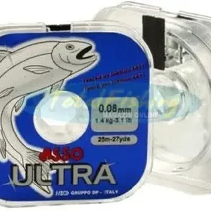 Fir Asso Ultra 0.10mm 2.00kg 25m Transparent-Fire intinse