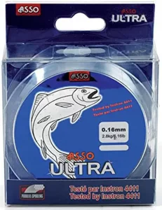 Fir Asso Ultra 0.20mm 8.20kg 100m Transparent-Fire intinse