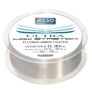 Fir Asso Ultra Low Stretch 0.12mm 2.62kg 150m Smoke-Fire intinse