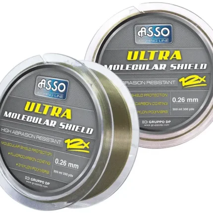 Fir Asso Ultra Molecular Shield 0.22mm 7.30kg 150m Dark Green-Fire intinse
