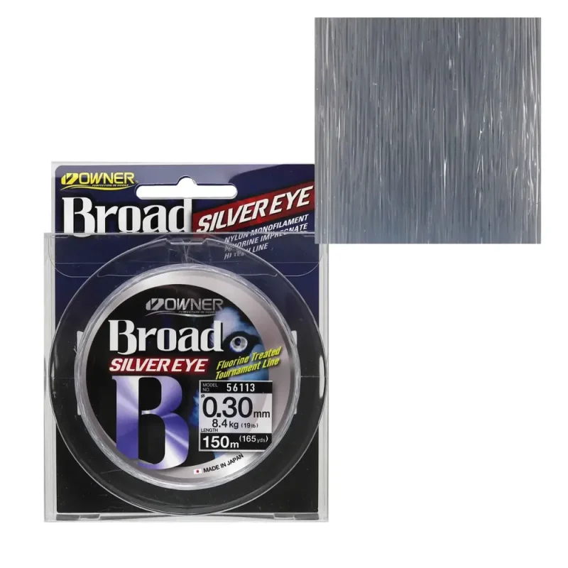 Fir Owner Broad Silver Eye 0.10mm 1.00kg 150m Gri-Fire intinse