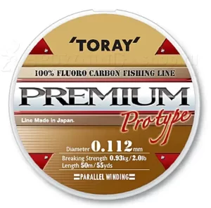 Fir Toray Premium Fluorocarbon 0.156mm 1.79kg 50m Transparent-Fire intinse