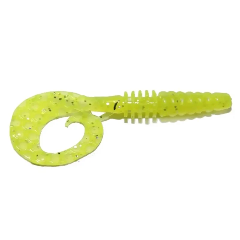 Grub Fanatik Viper 2.9 74mm 024 Chartreuse UV-Fire intinse