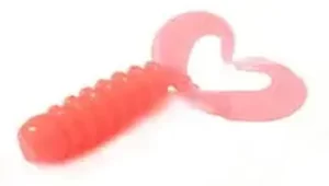 Grub Rock'N Bait Cultiva RB-1 14 Grow Pink Ring Twin Tail-Fire intinse