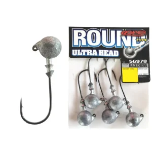 Jig Owner Lestat 56978 No.1 5gr Round Jig Head-Fire intinse