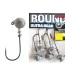 Jig Owner Lestat 56978 No.4/0 15gr Round Jig Head-Fire intinse