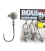 Jig Owner Lestat 56978 No.5/0 18gr Round Jig Head-Fire intinse
