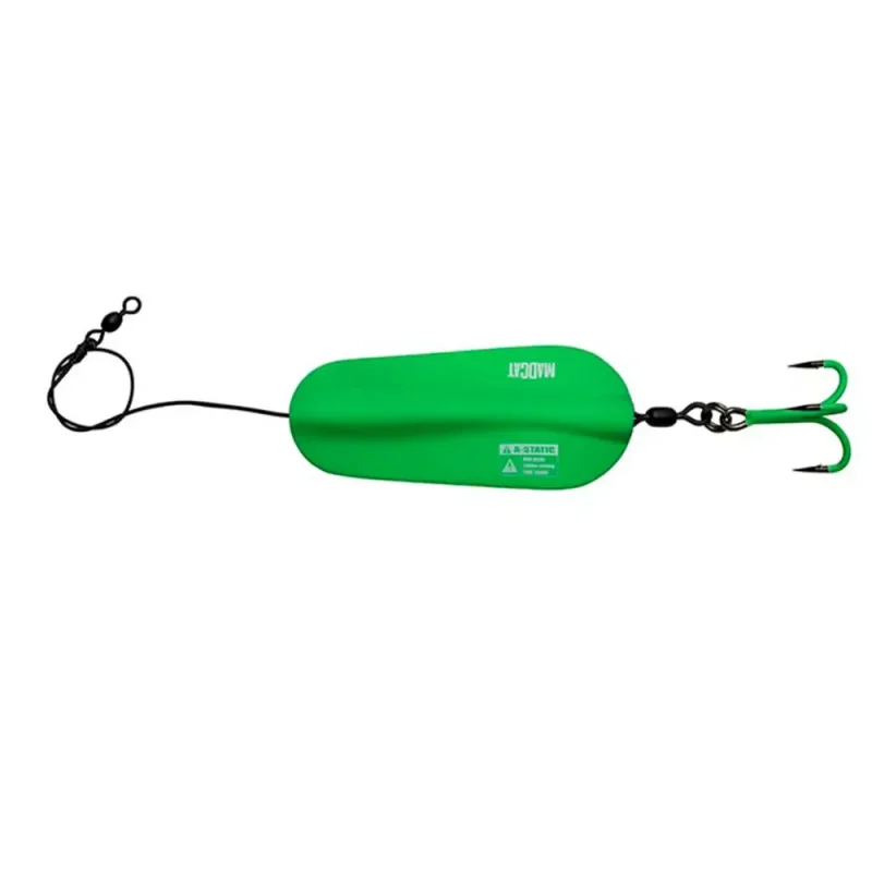 Madcat A-Static Rattlin Inline Spoons 125gr Green-Fire intinse