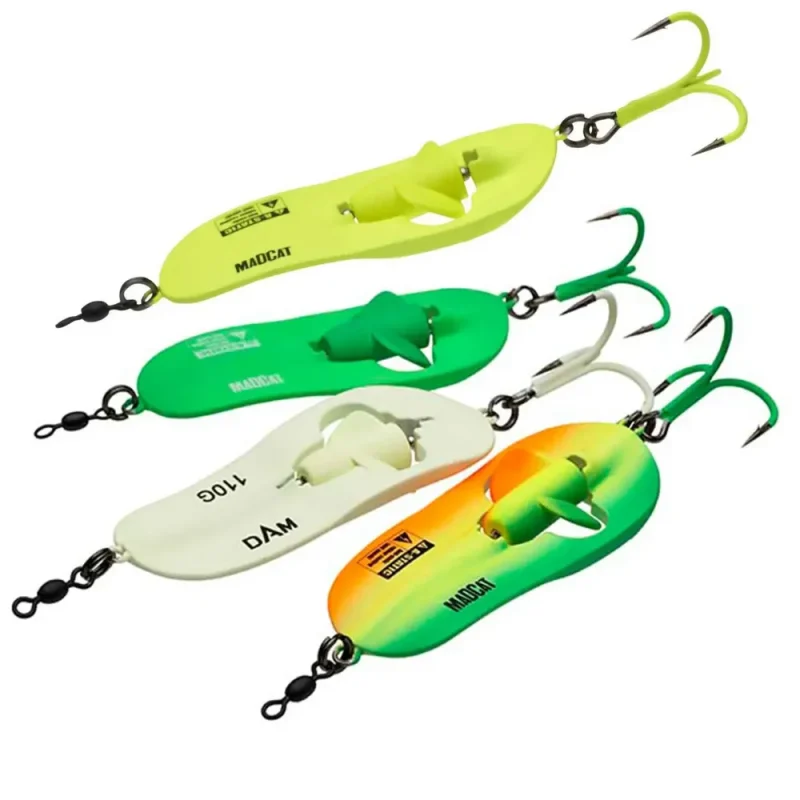 Madcat A-Static Rattlin Spoons 110gr Green-Fire intinse