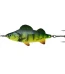 Oscilanta 17gr 70mm DAM Effzett Perch Spoon Fire Perch UV-Fire intinse