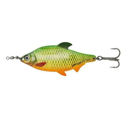 Oscilanta 32gr 90mm DAM Effzett Roach Spoon Fire Roach UV-Fire intinse