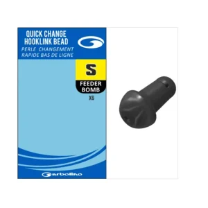 Perle Garbolino M Quick Change Hook Link Bomb Feeder Bead-Fire intinse