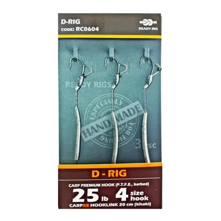 Rig Crap D-Rig 04 Orange Series 6 No.4 25lb 20cm 3buc-Fire intinse