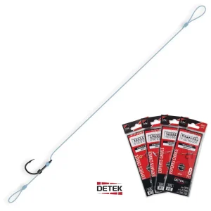 Rig Feeder DAM Detek Method Hair Rig No.10 0.25mm-Fire intinse