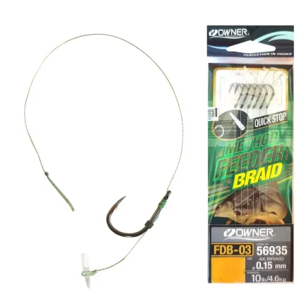 Rig Feeder Owner 56935 No.14 0.12 FDB-03 Quick Stop Braided-Fire intinse