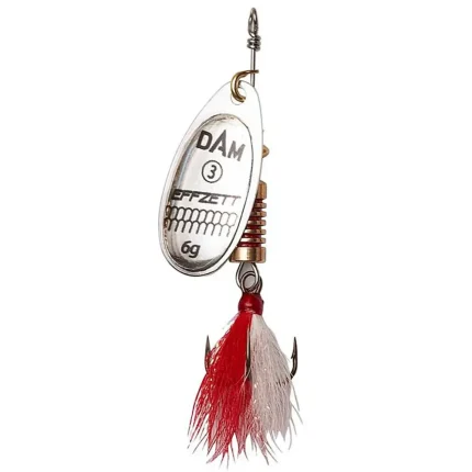 Rotativa 10gr DAM Effzett Standard Dressed Reflex Silver-Fire intinse