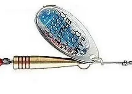 Rotativa 20gr DAM Effzett Tandem Dressed Silver-Red-Fire intinse