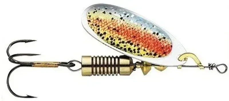 Rotativa 4gr DAM Effzett Nature 3D Rainbow Trout-Fire intinse