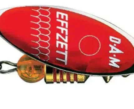 Rotativa 4gr DAM Effzett Predator Red Glitter-Fire intinse
