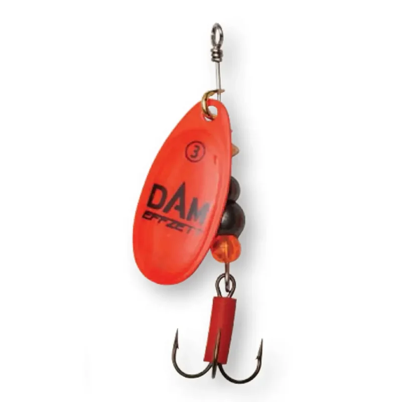 Rotativa 6gr DAM Effzett Fluo Red-Fire intinse