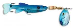 Rotativa 7g 12.0cm Zebco Minnow Flyer Blue/Silver-Fire intinse