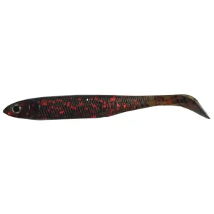 Shad DAM Effzett 110mm 6gr Longhorn Motor Oil-Fire intinse