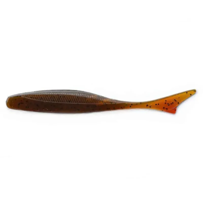 Shad Owner Getnet Juster Fish 89mm 01 Green Pumpkin Seed-Fire intinse