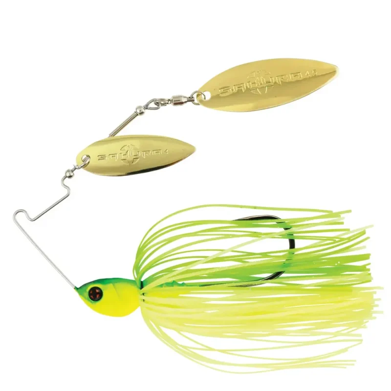 Spinnerbait Sakura Cajun 14g Hot Chartreuse-Fire intinse