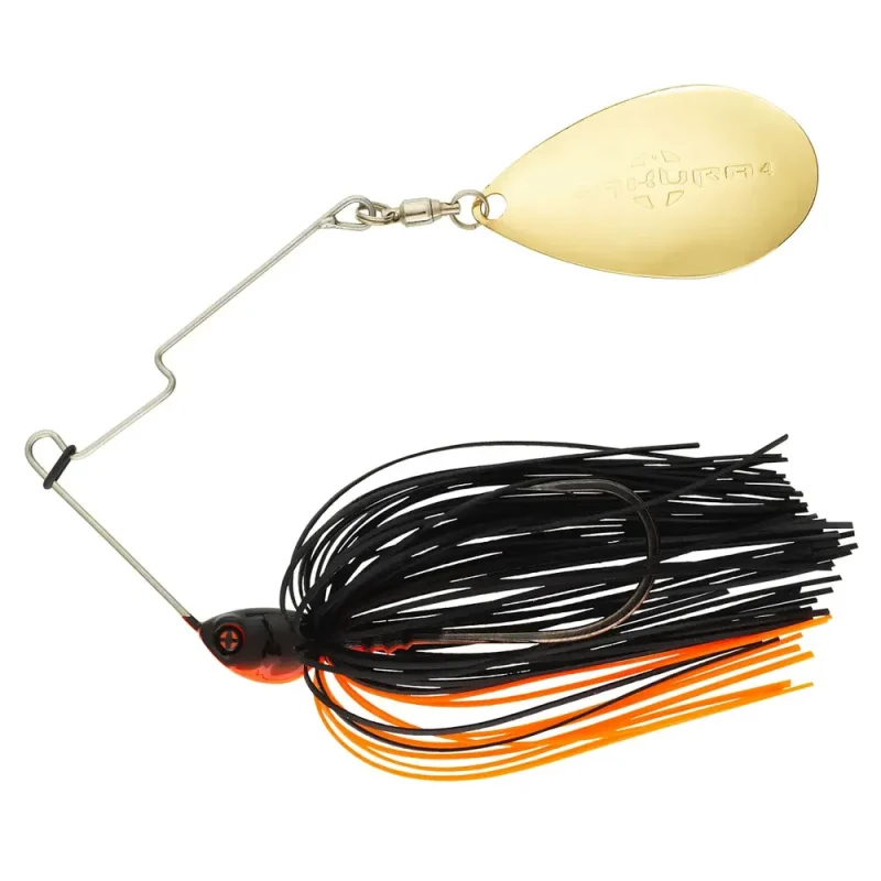 Spinnerbait Sakura Cajun 7g Black Jack-Fire intinse