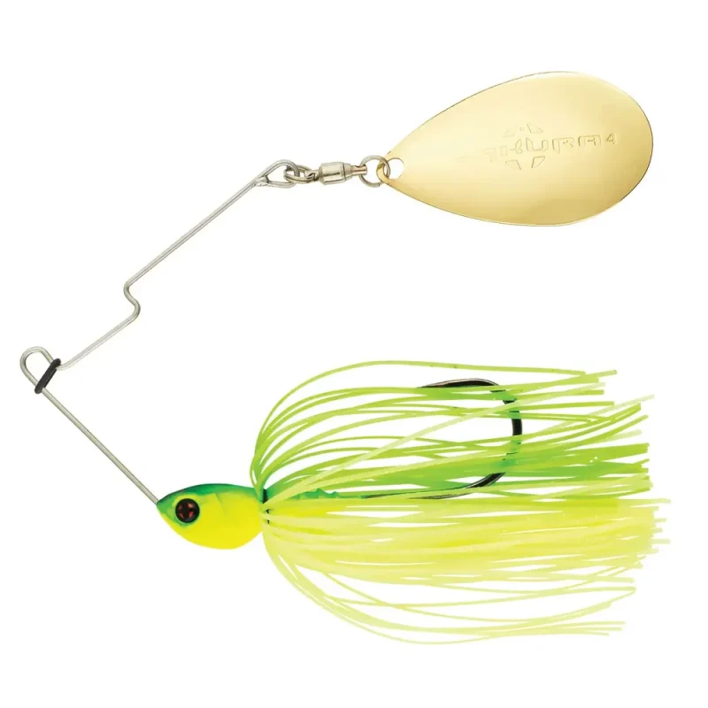 Spinnerbait Sakura Cajun 7g Hot Chartreuse-Fire intinse