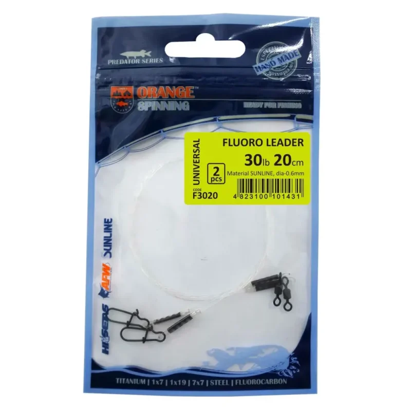Struna Orange 10kg 25cm Fluoro Leader-Fire intinse