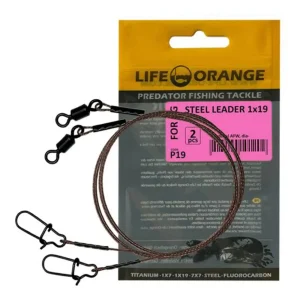 Struna Otel Orange 7kg 20cm 0.25mm Steel Leader-Fire intinse