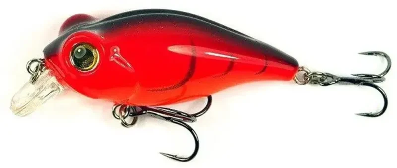 Vobler Owner Bug Eye Bait 48mm 6.5gr 08 Fire Red-Fire intinse