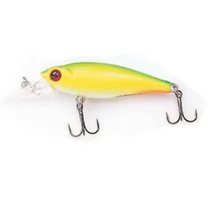 Vobler Owner Mira Shad 5267 MS-50SP 50mm 3.5gr 24 Lime Chart-Fire intinse