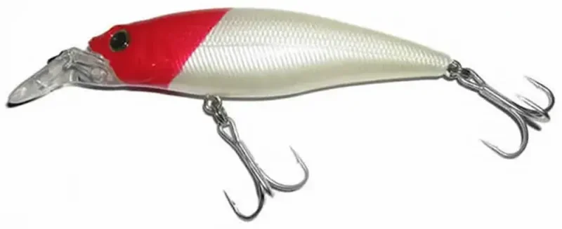 Vobler Owner Savoy Shad 5279 SS-80S 80mm 14.2gr 18 Red Head-Fire intinse